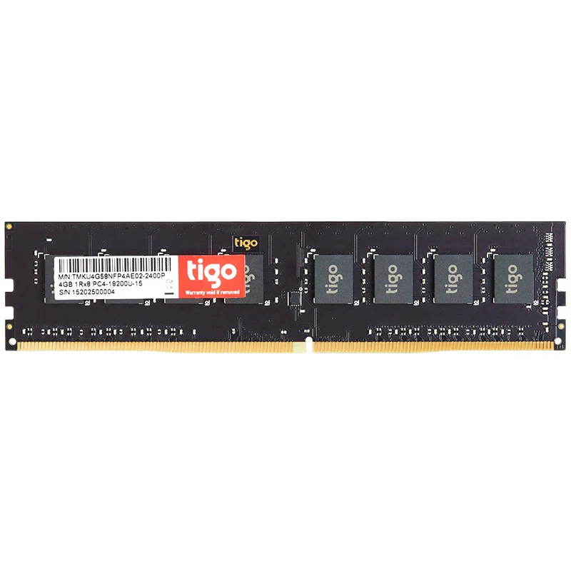 

DDR4 4GB 2400MHz PC Memory RAM For Desktop 288pin 1.2V 133mm*31mm DDR 4 Single Memoria RAM For Computer