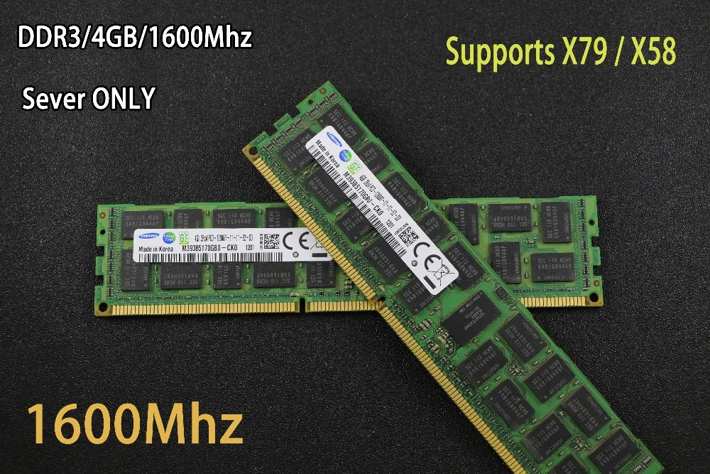 

original 4GB DDR3 1333MHz 1600Mhz 1866Mhz 8G 1333 1600 1866 REG ECC server memory RAM 16gb 24gb 16g 24g 32gb 32g X79 X58 LGA2011