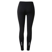 New Women's Reflective Sports Fast Dry Pure Pants Stretch Riding Fitness Workout Moisture-Drying Pants