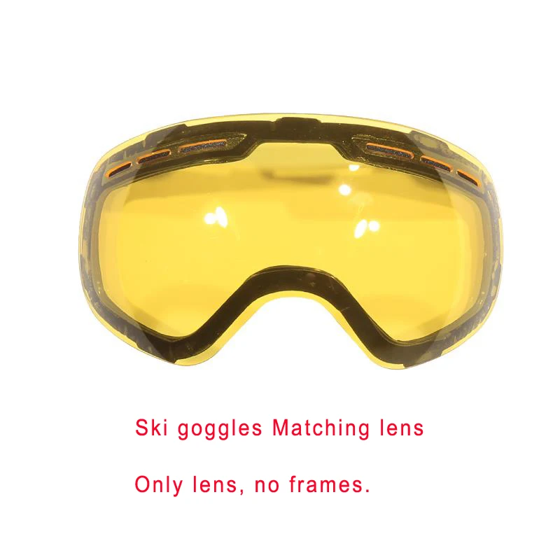 Lentes Deslumbrantes Amarillas Gafas De Esqu Solo Se Pueden Usar 