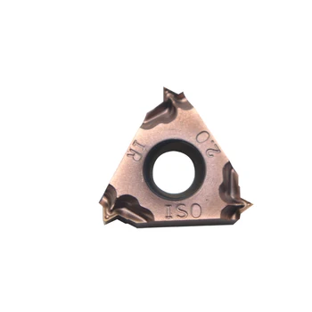 

20PCS 16IRM 2.0 ISO LF6018 CVD+PVD coating tungsten carbide lathe turning insert thread turning tool CNC cutter HIGH quality