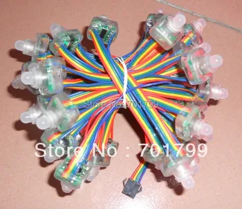 

led pixel module,WS2801,DC5V input,IP68;50pcs a string;IP68