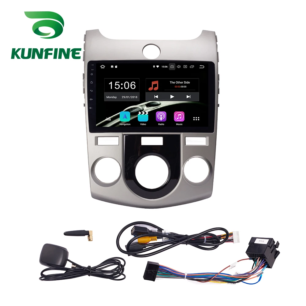 Sale Android 9.0 Ram 4G Rom 64G PX6 Cortex A72 Car DVD GPS Multimedia Player Car Stereo For  KIA  Forte 2008-2017 Radio Headunit 11