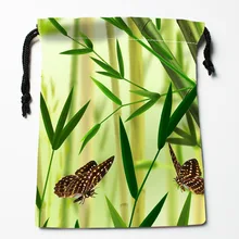 Пользовательские печати бамбука(22) сумки для покупок на шнурках дорожный мешочек для хранения плавать Пешие прогулки игрушка сумка унисекс мульти Size18-12-05-1