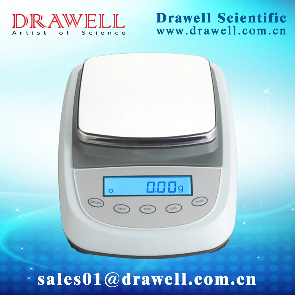 

TD-A LCD Square Platter Electronic Balance( 0.1g; External Calibration),TD-30002A 0-3000g