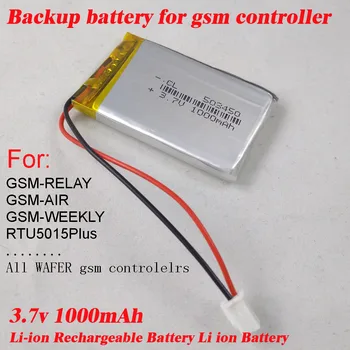 

3.7V Rechargeable Battery for GSM-RELAY,gsm-auto,gsm-house,gsm-apartment,gsm-air,gsm-help gsm intercom relay house help air