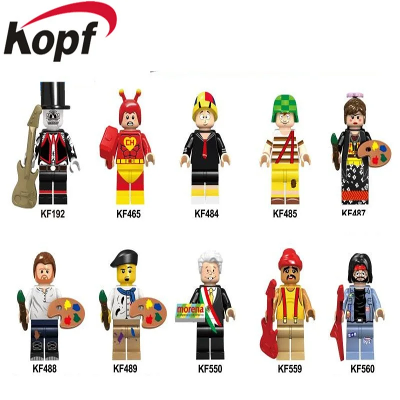 

KF6044 Single Sale Super Heroes Tommy Chong Cheech Marin Buffy Bricks The Vampire Slayer Building Blocks Kids Gift Toys