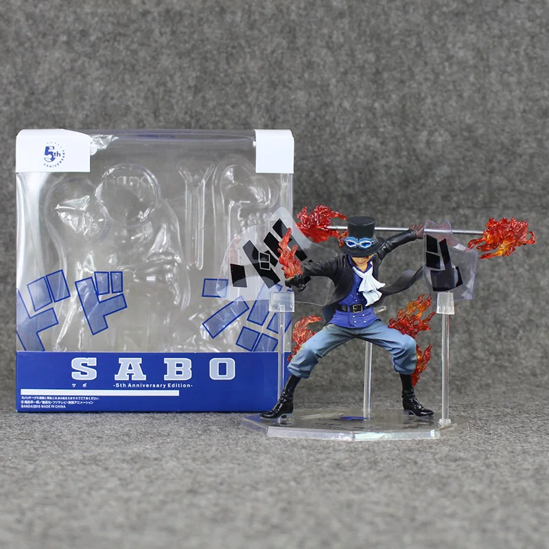 

Japan Anime One Piece Sabo PVC Figure Action Toy Collectible Model Dolls Birthday/ Christmas Gift for Kids 5" 12cm