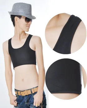 

Casual Breathable Buckle Short Chest Breast Binder Trans Lesbian Tomboy 3colour