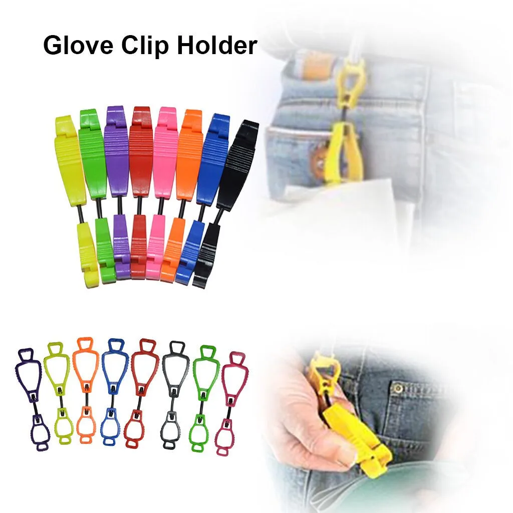 

1PC Household Glove Clip Holder Construction Renovation Glove Hook Hanger Guard Labor Work Clamp Grabber Catcher Safety Work