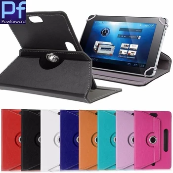 

For RoverPad 3WT74L/Tesla 7.0 3G 7 Inch 360 Degree Rotating Universal Tablet PU Leather cover case Free Pen