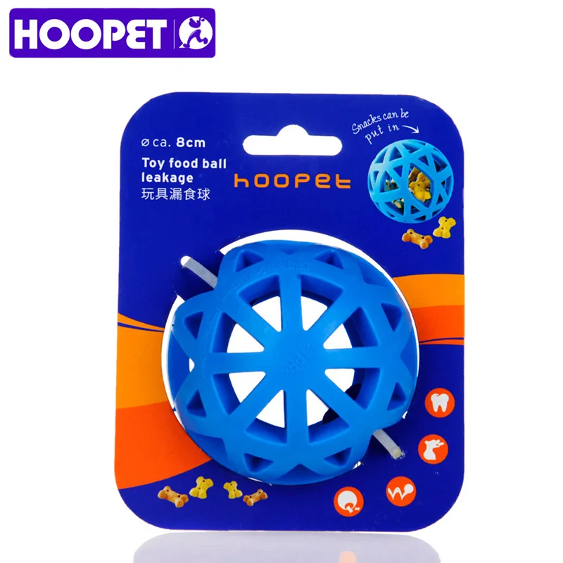 HOOPET Экологичные игрушки для собак из натурального каучука шарики утечки полая