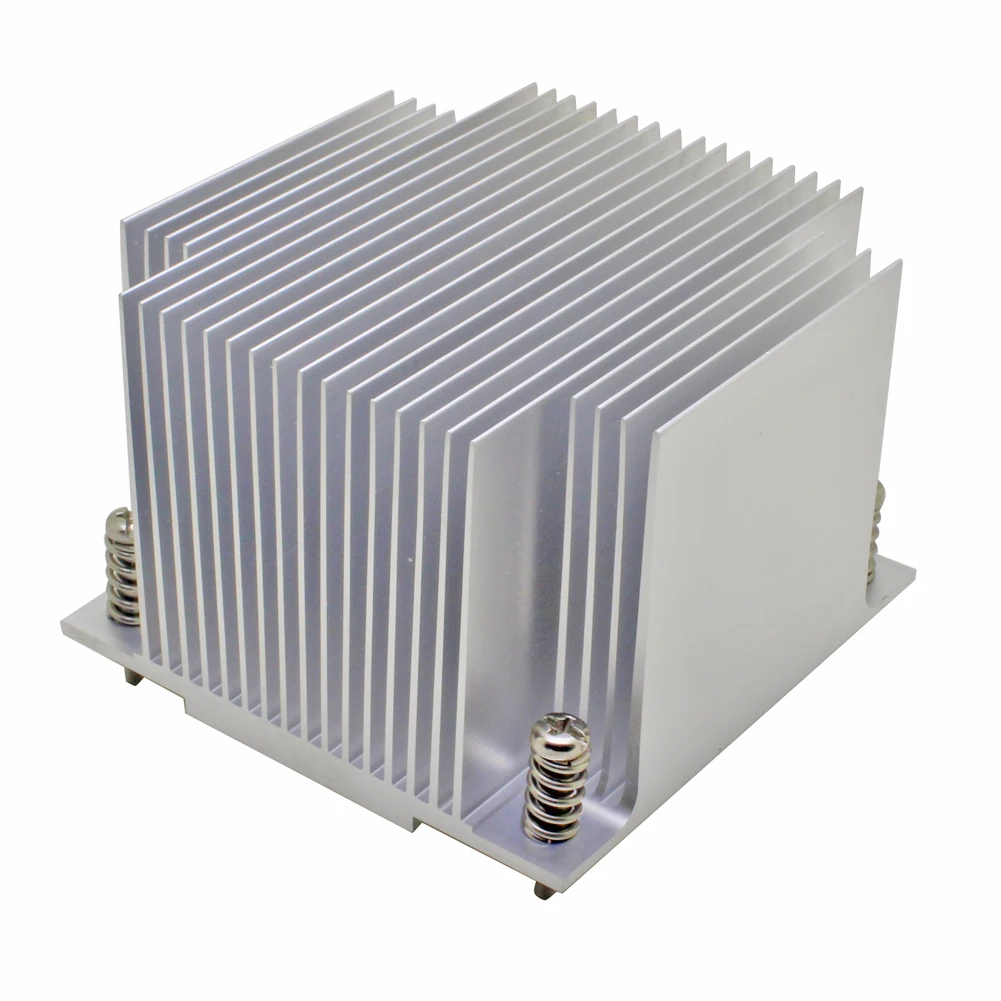 Radiador de Alumínio para Intel 1150 1151 1155 1156 i3 i5 i7 Computador Industrial Resfriamento Passivo