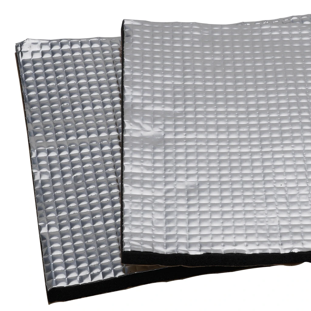 4xHeat Bed Insulation Cotton Foil Self-Adhesive Hotbed Thermal Pad 300*300mm