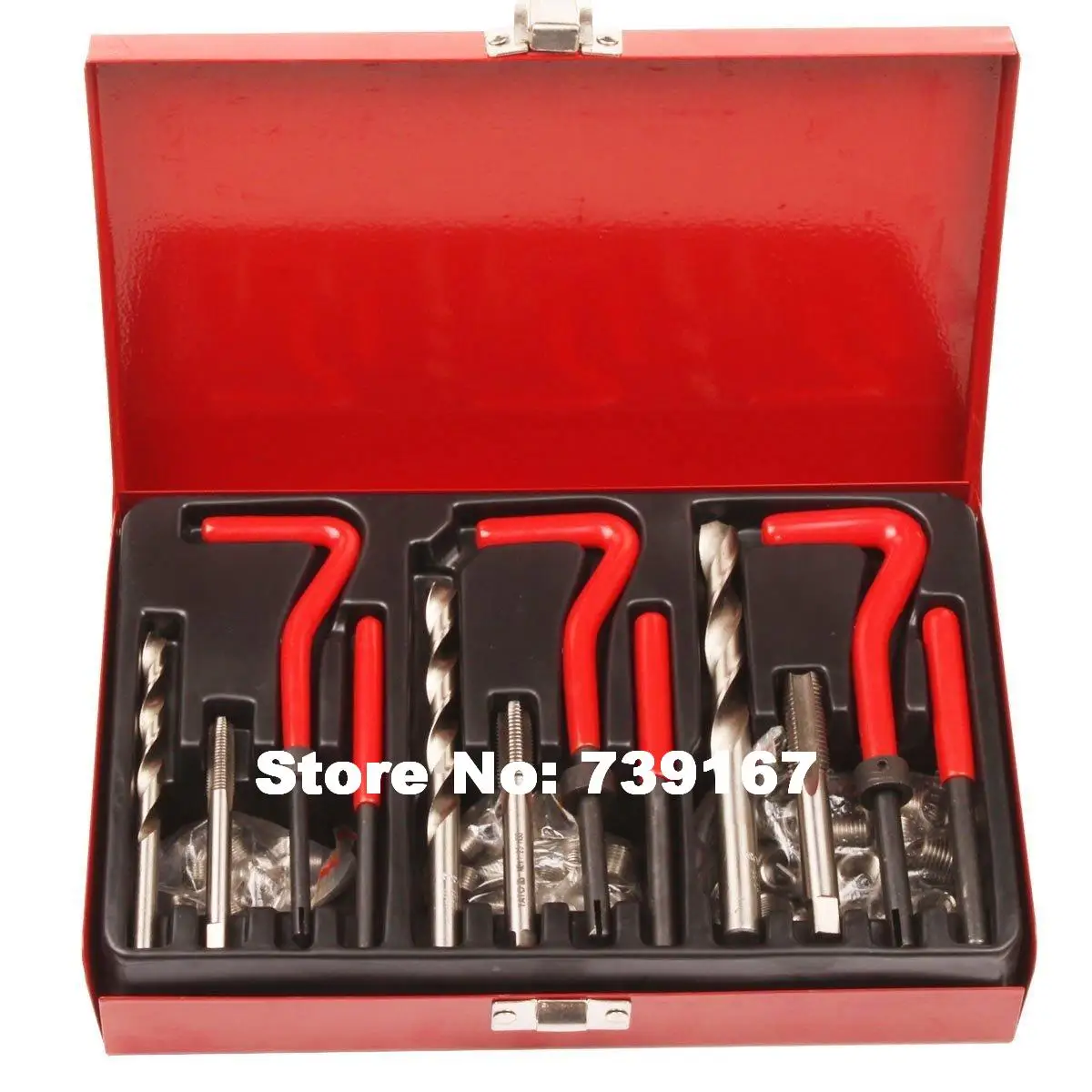 88pc Car Thread Repair Tool Auto Damaged Thread Repair Insert Tools