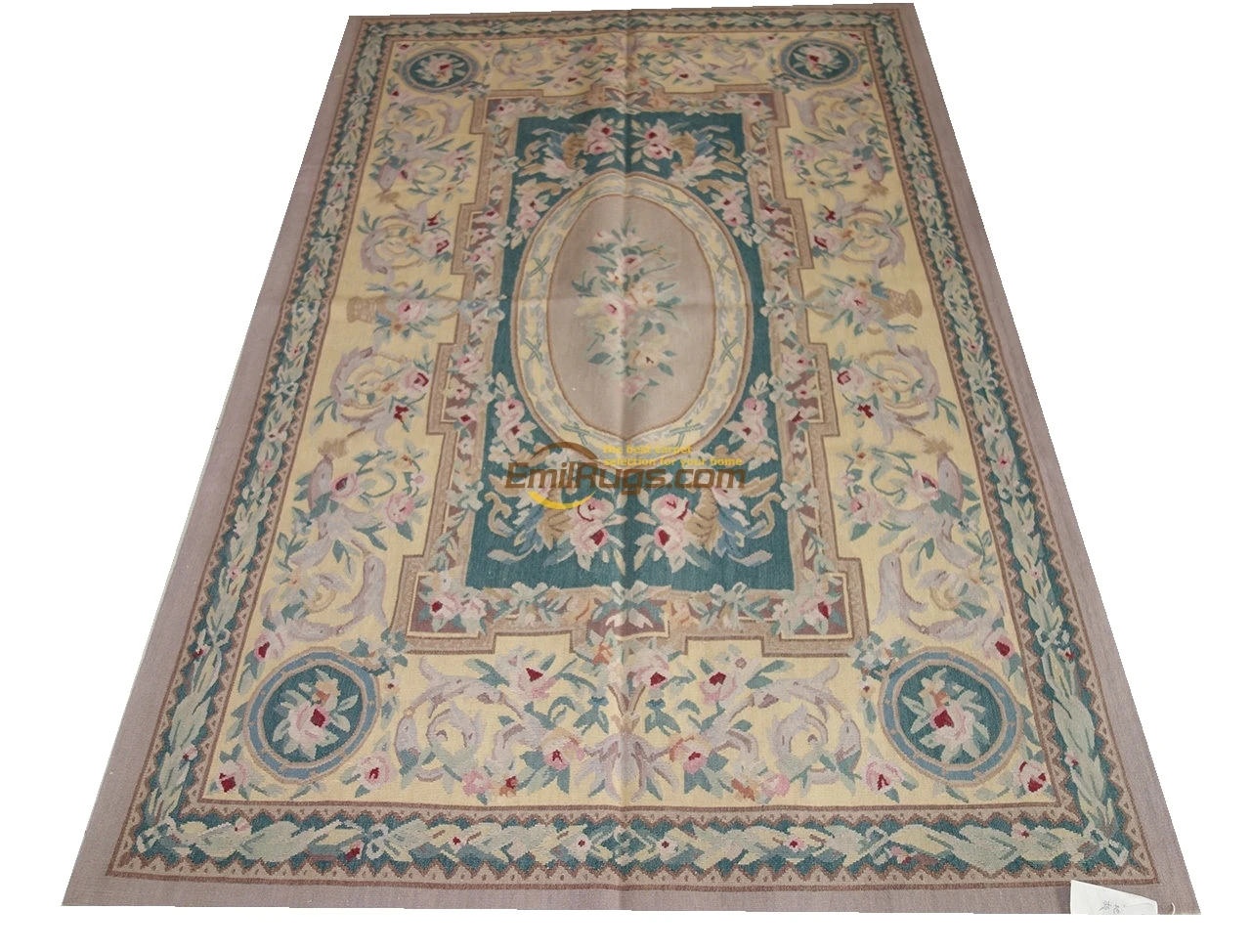 Handwoven Wool Carpets Carpets For Living Room Pattern Aubusson Carpet