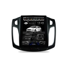 Otojeta Vertical 10.4 inch hd Android 6.0 car multimedia dvd recorder for Ford new Focus 2012-2015 gps navi autoradio BT stereo
