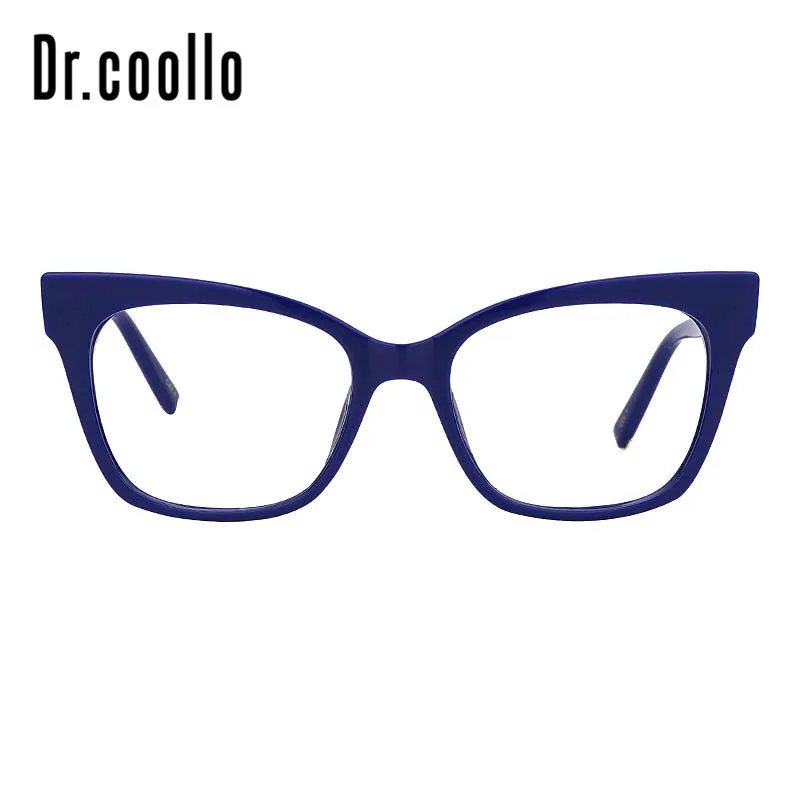 Dr. coollo оправа для глаз кошачий сексуальные очки близорукости прозрачные очков