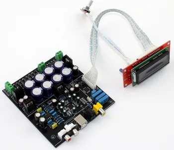 

AK4490 + AK4118 + op amp NE5532 Soft control DAC decoder board (without USB daughter card)