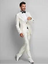 Custom Made New Arrival One Button Slim Fit Wedding Suits Men’s Suits Men’s Groom Tuxedos Business Suits