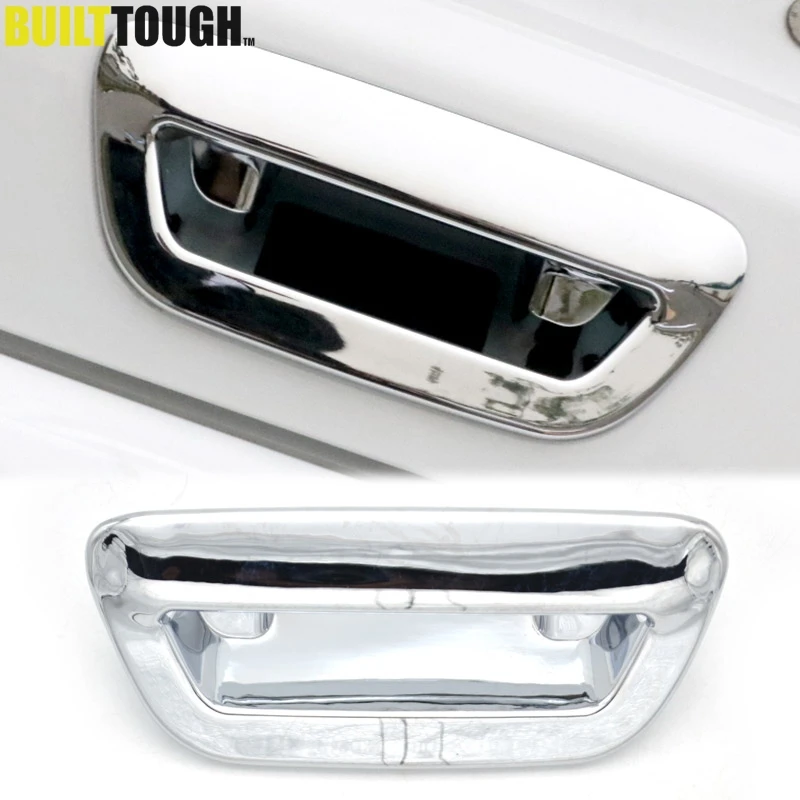 

For Jeep Compass 2017 2018 Chrome Rear Trunk Door Handle Bowl Tailgate Boot Cover Trim Insert Tail Gate Kit Molding Car Styling