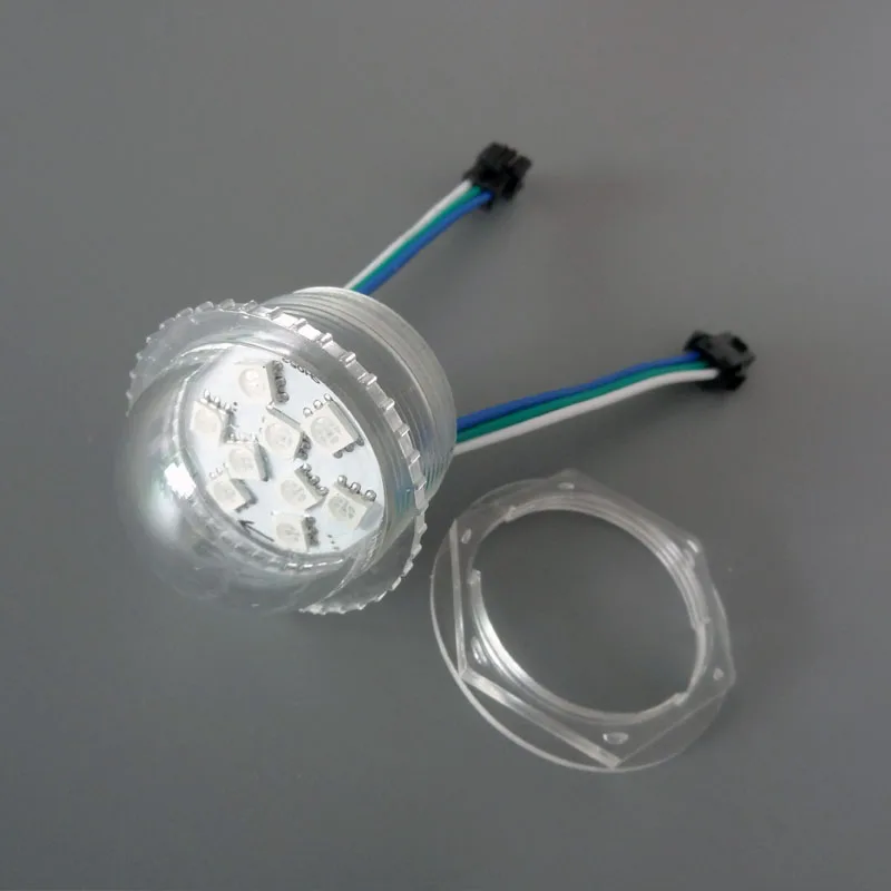500 шт./лот водонепроницаемый IP67 DC12V RGB светодиодный пиксельный модуль UCS2903 SMD5050 9 шт.