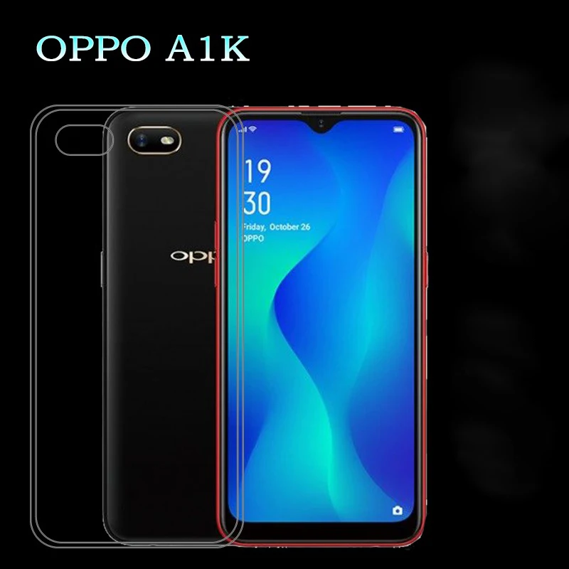Чехол OPPO A1K ультратонкий прозрачный мягкий чехол из ТПУ для A 1K OPPOA1K CPH1923 |