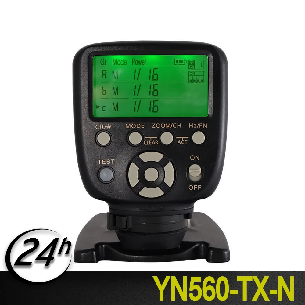 

Hot YONGNUO YN560-TX-N Flash Transmitter and Controllerfor YN-560 III YN560 IV,RF-602 RF-603 RF-603 II for Nikon YN560TX