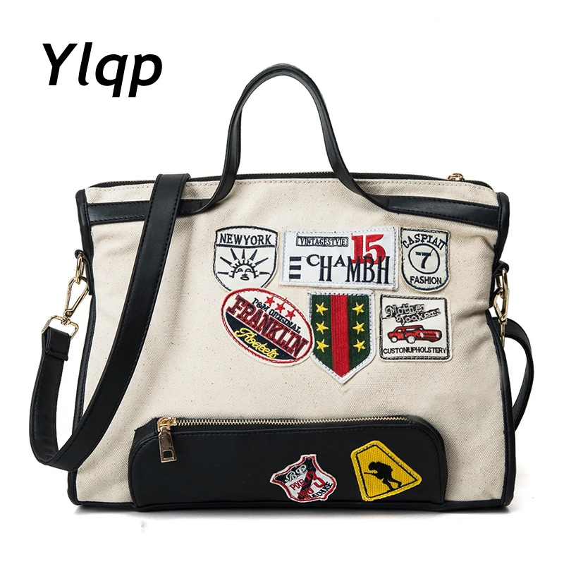 Large Capacity Canvas Shoulder Bags Paul Smith