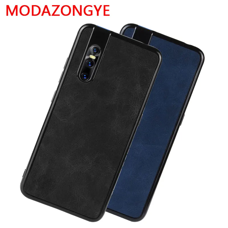 VIVO V15 Pro Case Silicone TPU PU Leather Phone Case For VIVO V15 Pro VIVOV15 V 15 V15Pro Case Soft Protective Back Cover