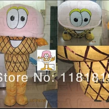 Талисман мороженое костюм талисмана icecream Модный на заказ костюм аниме косплей маскарадный костюм карнавальный костюм