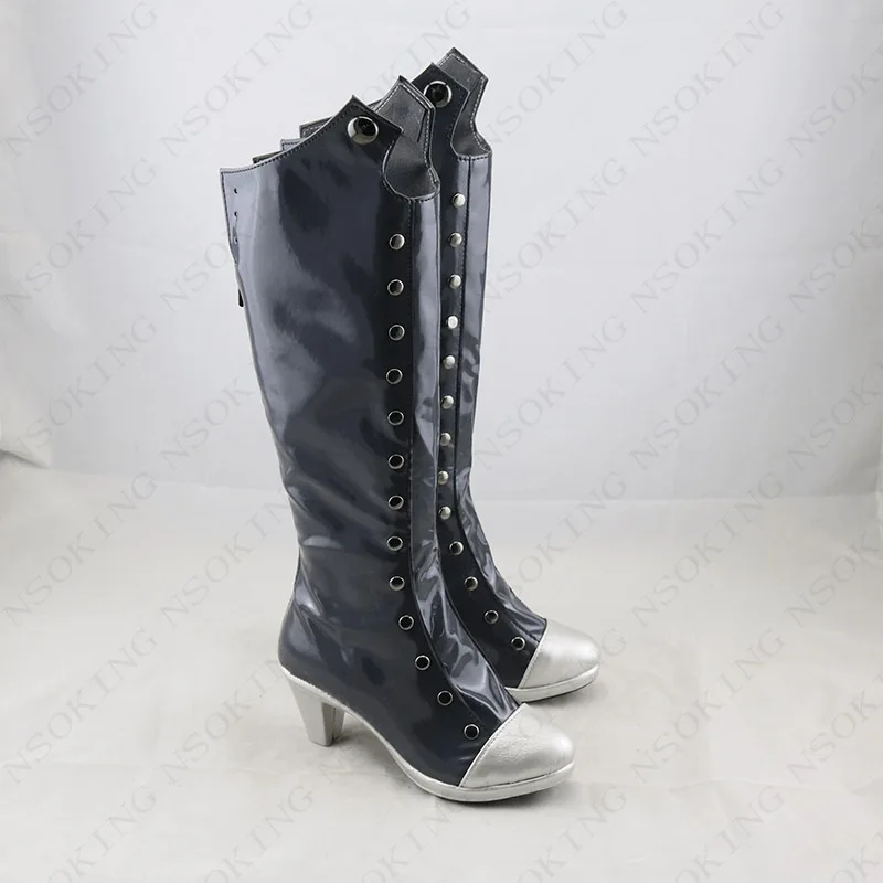 Персона 5 Макото Niijima, черный, желтый; аниме-P5 Косплэй обувь