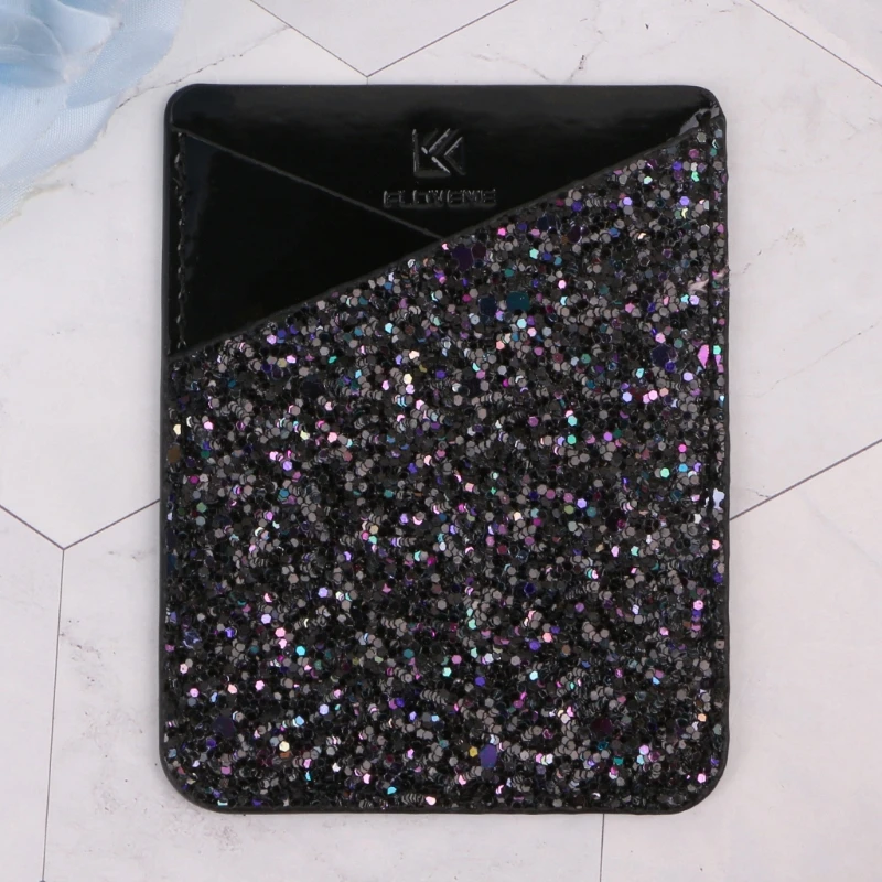 الأزياء الهاتف المحمول ID محفظة حمل بطاقات الائتمان جيب لاصق ملصق