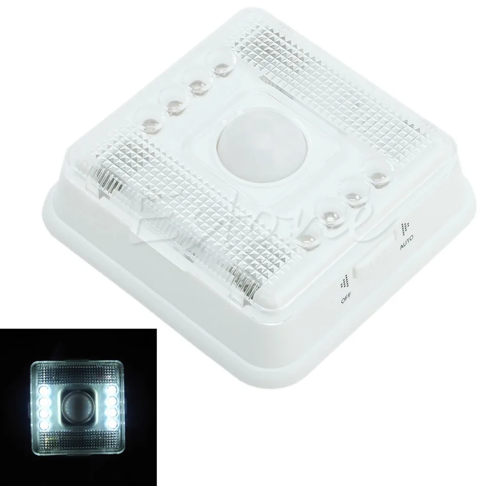 

YAM 8 LED Wireless Infrared Light Lamp PIR Auto Sensor Motion Detector Home Outdoor