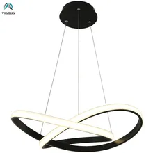 Controle Remoto Pode Ser Escurecido Levou Pingente Luzes moderno Irregular Suspender Candeeiro Led Mesa de Jantar Droplight Alumínio Dispositivos Elétricos Da Lâmpada