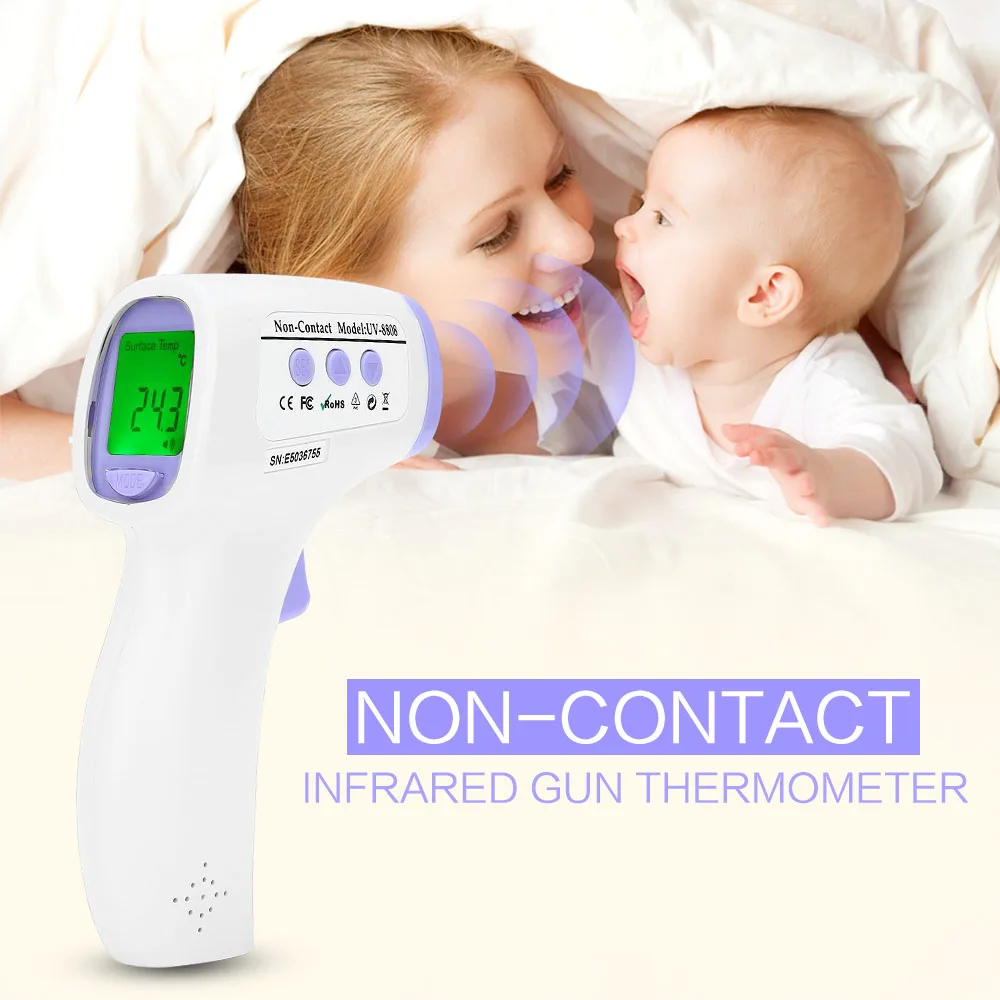

Professional Digital LCD Infrared Thermometer Non-contact IR Temperature Measurement Gun Meter Diagnostic-tool Device