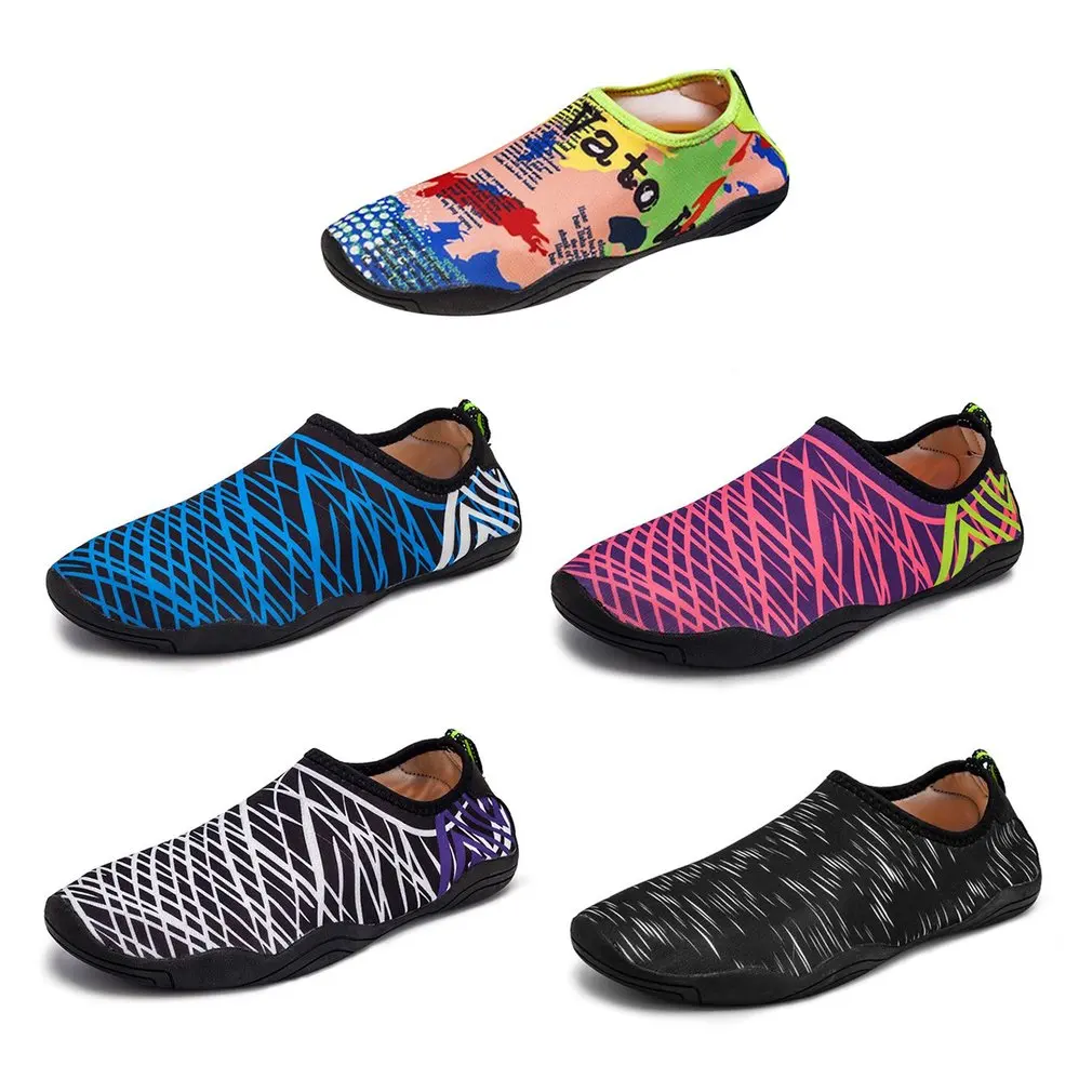 Открытый Водные виды спорта Дайвинг обувь родитель-ребенок Slip-on Sandals шлепанцы для Плавания пляжная обувь для влюбленных унисекс спортивные