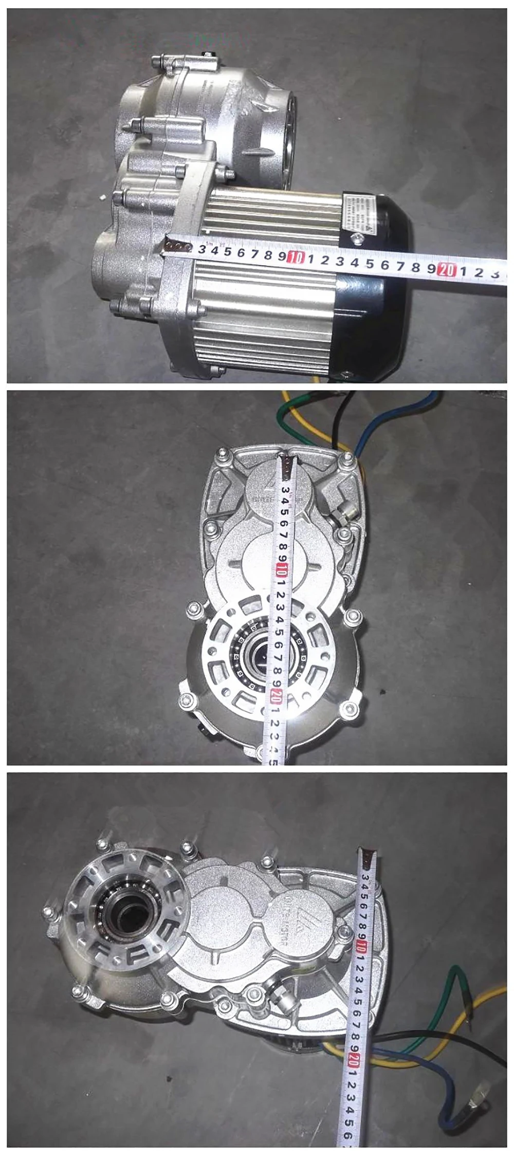 Perfect Electric Tricycle BLDC Motor Kit 1000W-2200W DC 48/60/72V 2850rpm High Speed Differential Motor for Engine BM1424HQF 10