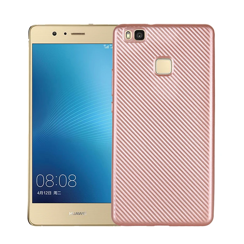 carbon fiber silicone case huawei p9 lite (2)