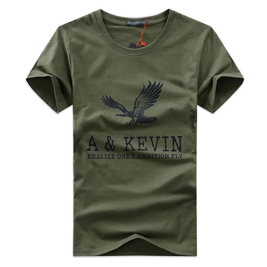 

Wholesale 2019 summer new men's t shirt casual round neck short-sleeved T-shirt men 5 color plus size S-5XL free shipping13-AG