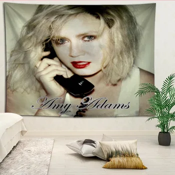 

Hot Selling Custom Amy Adams Wall Tapestry Home Decorations Wall Hanging Tapestries For Living Room Bedroom More size