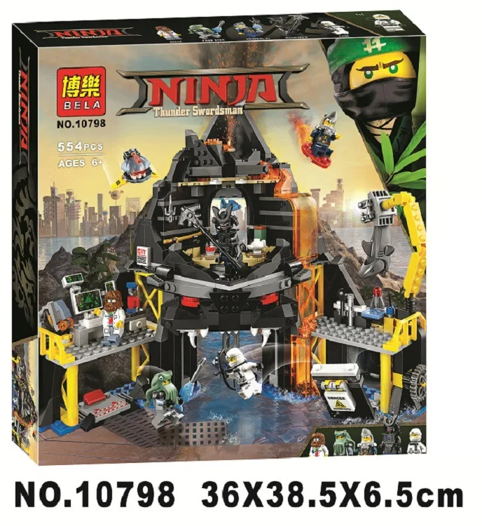 LEGO Ninjago Movie Garmadon's Volcano Lair 70631  (4)