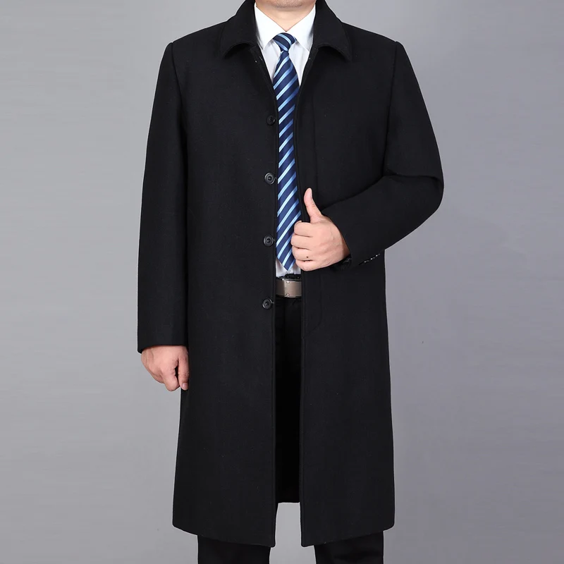 2020 New Arrival Men Woolen Coat Winter Long Coat Men Pea Coat Winter Jackets Autumn Mens Wool Blend Overcoat Trench Coat Man 2020 New Arrival Men Woolen Coat Winter Long Coat Men Pea Coat Winter Jackets Autumn Mens Wool Blend Overcoat Trench Coat Man