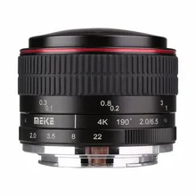 Meike 6.5mm Ultra Wide f2.0 Fisheye Lens for Panasonic/Olympus Mirrorless Camera