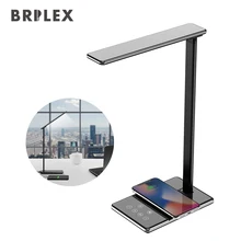 Настольная лампа, настольная лампа, светодиодный светильник для книг, Смарт-часы, настраиваемые, рабочие, для чтения, для учебы, офиса, спальни, для учебы, для книг, Brilex