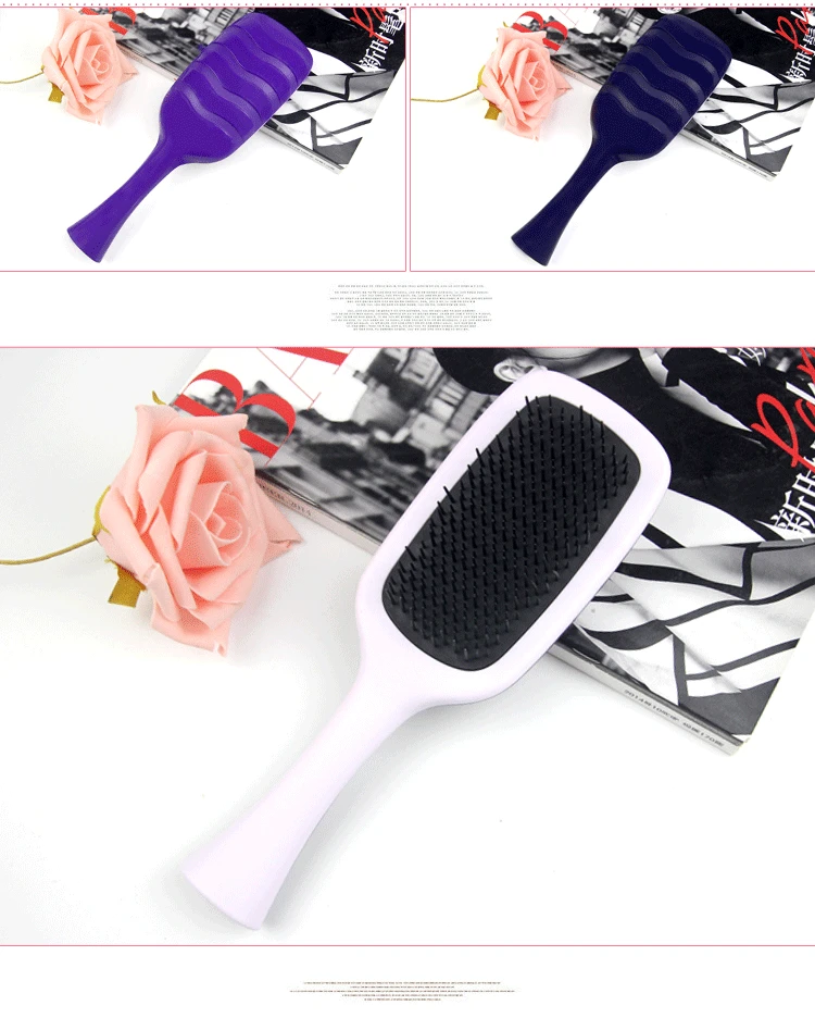Comb Printing Beauty and hairdressing Antistatic comb Anti-knotting Hair loss prevention Air Cushion Massage Massage comb plastic comb Comb Gift Comb Wholesale Hair comb