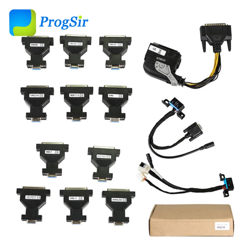 

Universal ECU Renew Adapter Test Platform Cable Kit Work With VVDI MB Tool Support ME9.7 & W203 SIM4LKE ECU Model