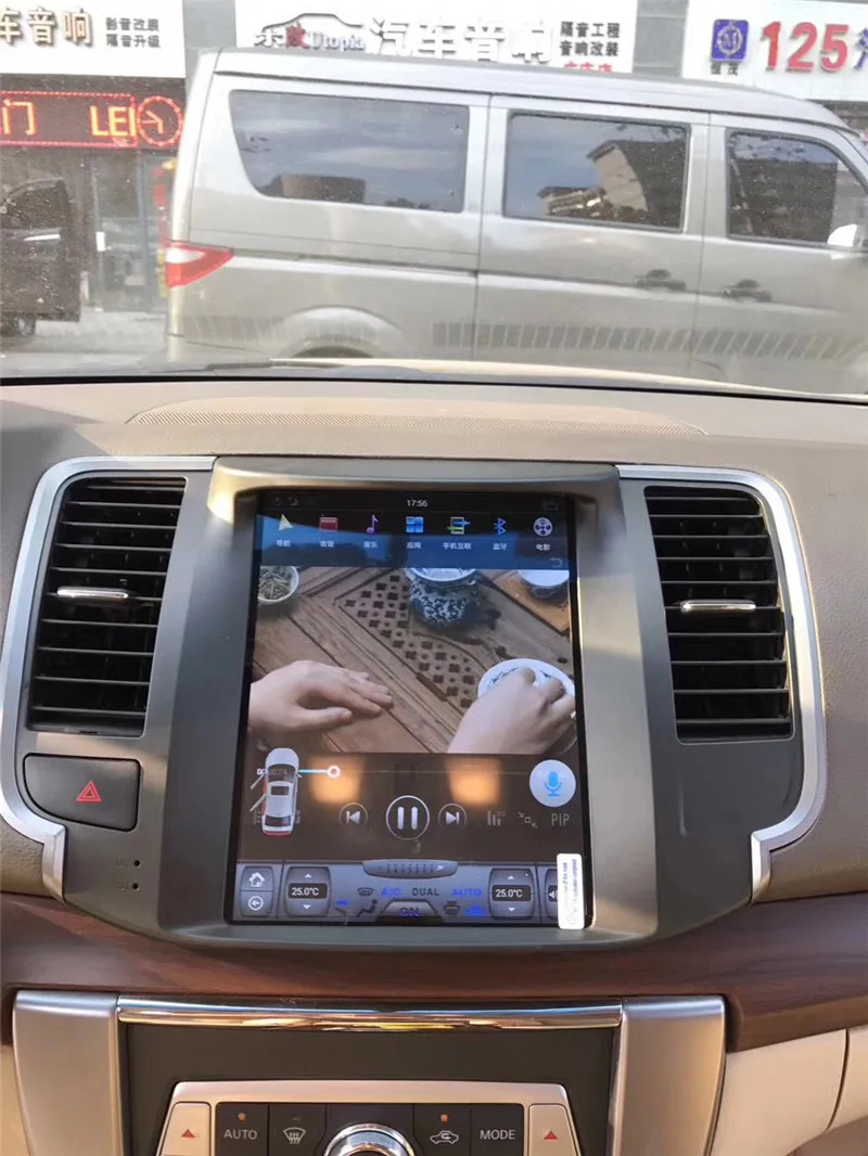 Excellent Auto Android 7.1 Tesla Car Vertical screen IPS no DVD Player gps tracker For NISSAN Teana 2008-2011 multimedia car dvr with gps 12