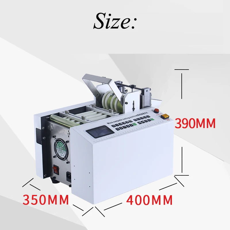  DG-100B Automatic Computer Wire Cable Tube Pvc Paper Cutting Machine 220V