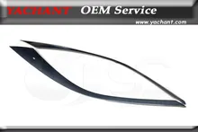 Car-Styling Auto Accessories Carbon Fiber Wind Deflector Trim 2Pcs Fit For 2016-2017 570S OEM Style Wind Deflector